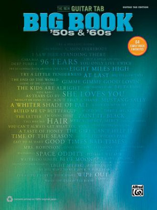 Libro The New Guitar Tab Big Book '50s & '60s Alfred Music