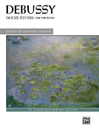 Kniha Douze Etudes Claude Debussy