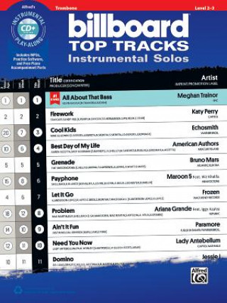 Carte Billboard Top Tracks Instrumental Solos Alfred Publishing Staff