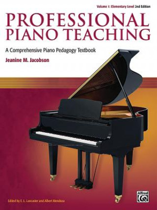 Książka Professional Piano Teaching Jeanine M. Jacobson