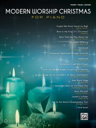 Könyv Modern Worship Christmas for Piano Alfred Publishing Staff