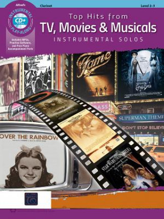 Carte Top Hits from TV, Movies & Musicals Instrumental Solos Alfred Publishing
