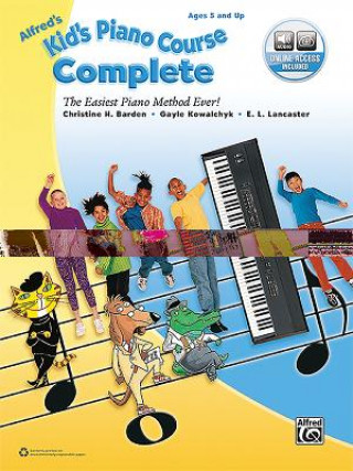 Carte Alfred's Kid's Piano Course Complete Christine H. Barden