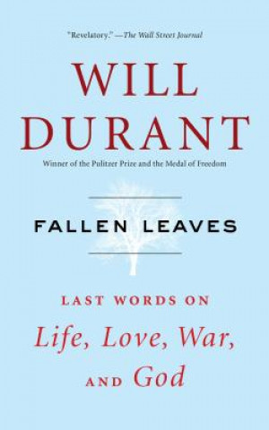 Könyv Fallen Leaves Will Durant