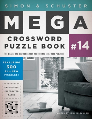 Книга Simon & Schuster Mega Crossword Puzzle Book John M. Samson
