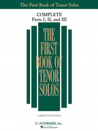 Kniha The First Book of Solos Complete - Parts I, II, and III G Schirmer Inc.