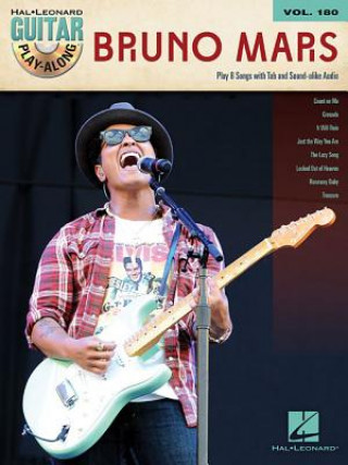 Książka Bruno Mars Guitar Play - Along Volume 180 Bruno Mars