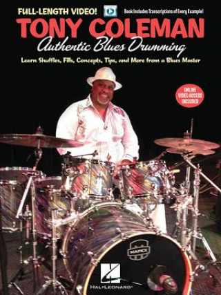 Kniha Tony Coleman Authentic Blues Drumming Tony Coleman
