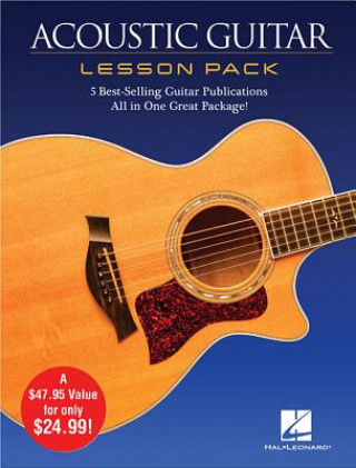 Livre Acoustic Guitar Lesson Pack Hal Leonard Publishing Corporation