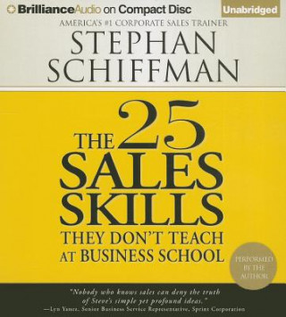 Audio The 25 Sales Skills Stephan Schiffman