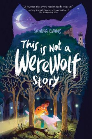 Könyv This Is Not a Werewolf Story Sandra Evans