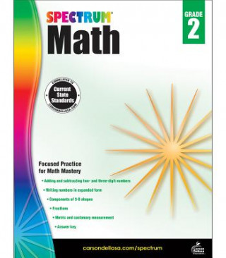 Book Spectrum Math, Grade 2 Spectrum
