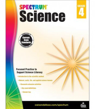 Kniha Spectrum Science, Grade 4 Spectrum
