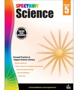 Kniha Spectrum Science, Grade 5 Spectrum
