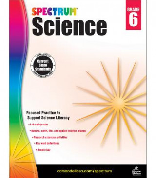Könyv Spectrum Science, Grade 6 Spectrum