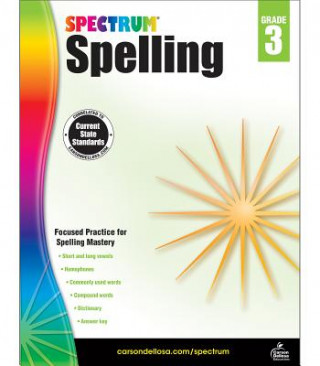 Kniha Spectrum Spelling, Grade 3 Spectrum