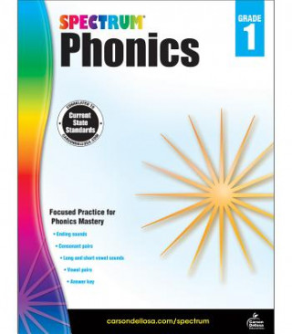 Книга Spectrum Phonics, Grade 1 Spectrum