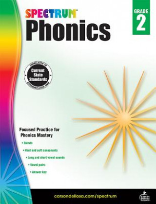 Carte Spectrum Phonics, Grade 2 Spectrum