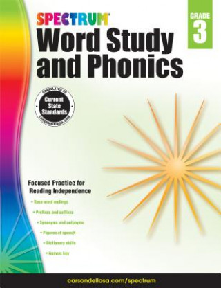 Buch Spectrum Word Study and Phonics, Grade 3 Spectrum