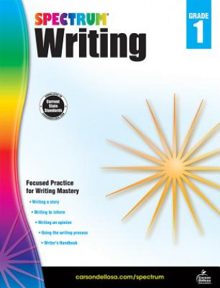 Kniha Spectrum Writing, Grade 1 Spectrum