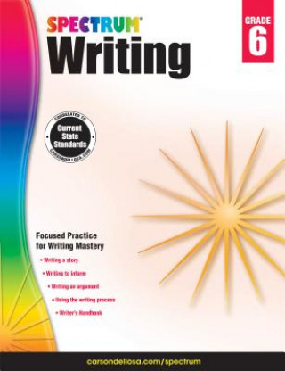 Książka Spectrum Writing, Grade 6 Spectrum