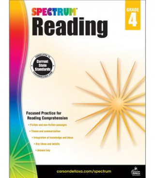 Kniha Spectrum Reading, Grade 4 Spectrum