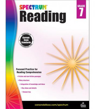 Carte Spectrum Reading, Grade 7 Spectrum