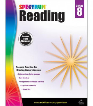Kniha Spectrum Reading, Grade 8 Spectrum