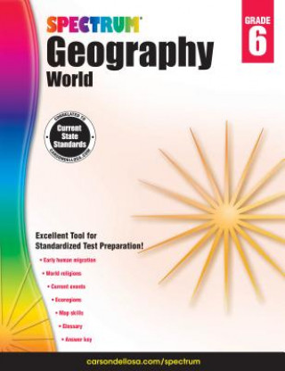 Kniha Spectrum Geography, Grade 6 Spectrum