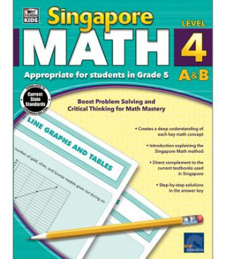 Carte Singapore Math Level 4 A & B Thinking Kids