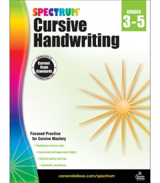 Boek Spectrum Cursive Handwriting, Grades 3-5 Spectrum
