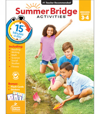 Carte Summer Bridge Activities Bridging Grades 3 to 4 Summer Bridge