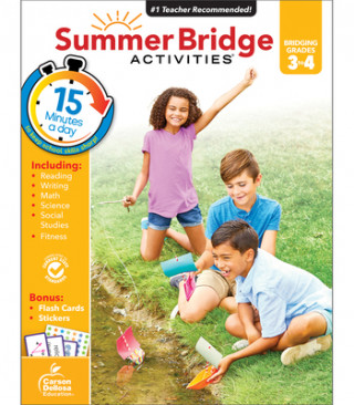 Książka Summer Bridge Activities Bridging Grades 3 to 4 Summer Bridge