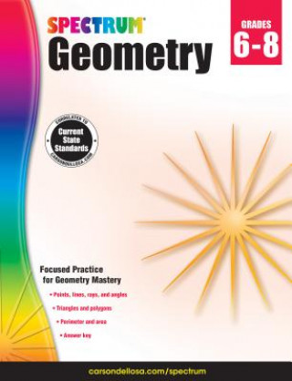 Kniha Spectrum Geometry Grades 6-8 Spectrum