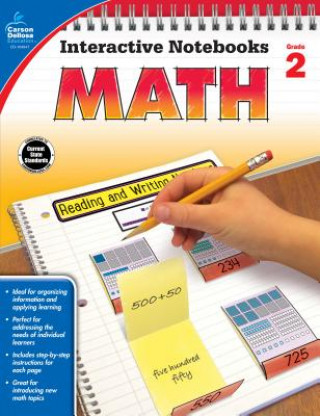 Könyv Math, Grade 2 LLC Carson-Dellosa Publishing