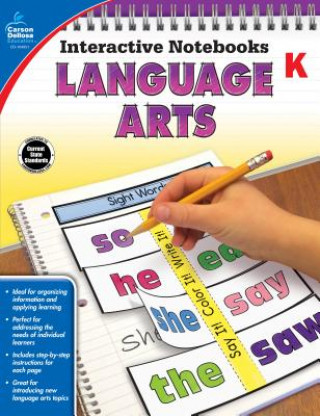 Książka Language Arts Kindergarten Inc. Carson-Dellosa Publishing Company