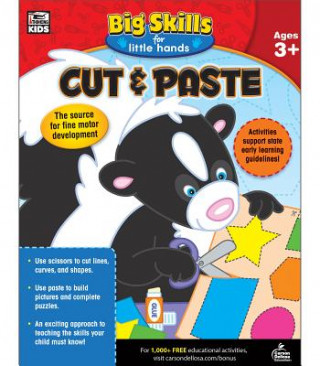 Книга Cut & Paste, Grades Preschool - K Thinking Kids