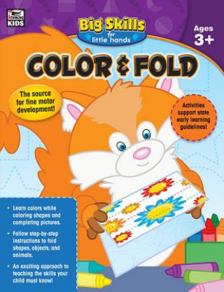 Kniha Color & Fold, Grades Preschool - K Thinking Kids