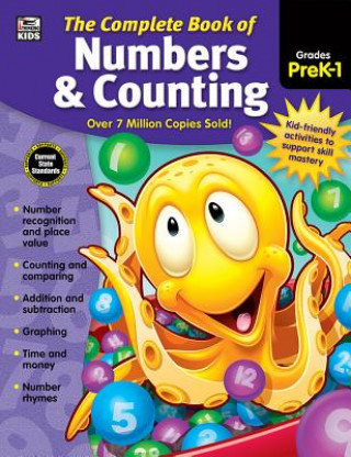 Kniha The Complete Book of Numbers & Counting, Grades PreK - 1 Thinking Kids