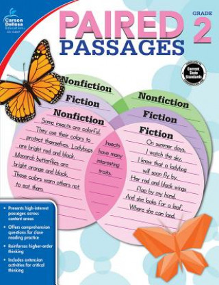 Kniha Paired Passages, Grade 2 Carson-Dellosa Publishing LLC