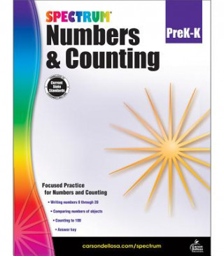 Book Numbers & Counting PreK-K Carson-Dellosa Publishing LLC