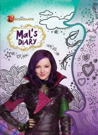 Knjiga Descendants: Mal's Diary Inc. Disney Enterprises