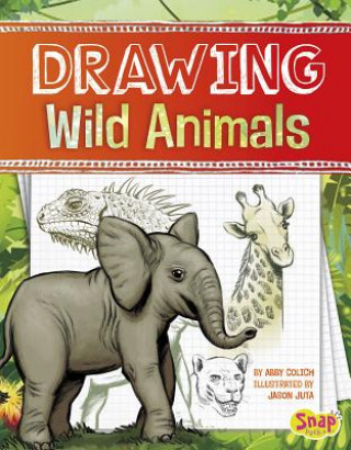 Kniha Drawing Wild Animals Abby Colich