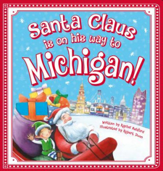 Könyv Santa Claus Is on His Way to Michigan! Rachel Ashford