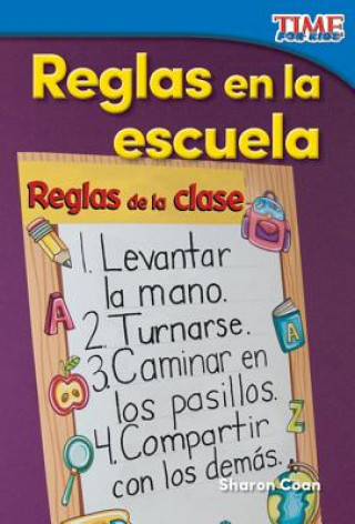 Könyv Reglas en la escuela / Rules at School Sharon Coan