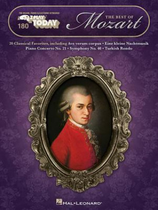 Könyv The Best of Mozart Wolfgang Amadeus Mozart