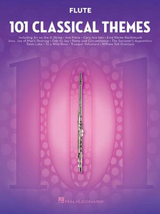 Carte 101 Classical Themes for Flute Hal Leonard Publishing Corporation