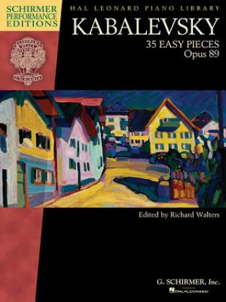 Kniha 35 Easy Pieces, Opus 89 Dmitri Kabalevsky