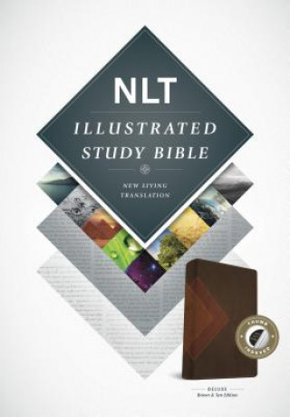 Carte NLT Illustrated Study Bible Tutone Brown/Tan, Indexed Tyndale