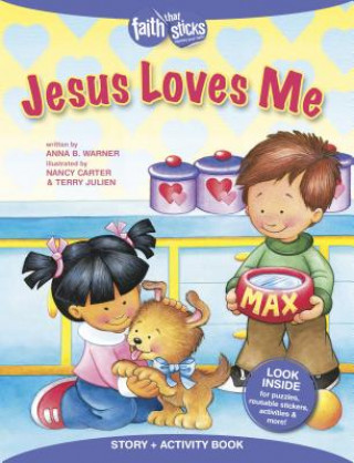 Carte Jesus Loves Me Story + Activity Book Anna B. Warner